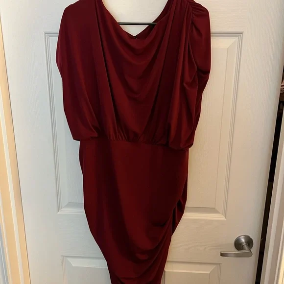 NWT Torrid Dress (Maroon/Red) Size 2x - Picture 2 of 4